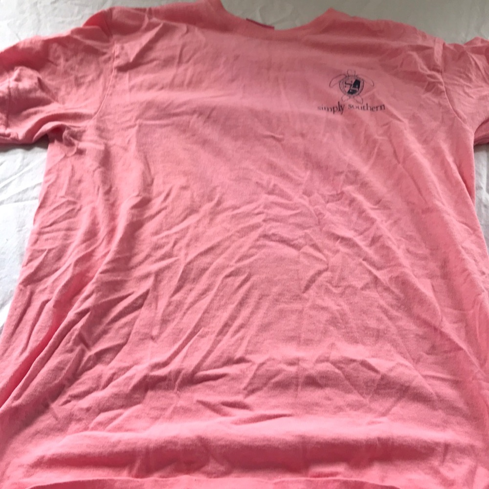 Pink simply southern t shirt